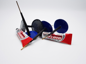 Topseal Plug Patches 6mm & Vulcanizing Fluid