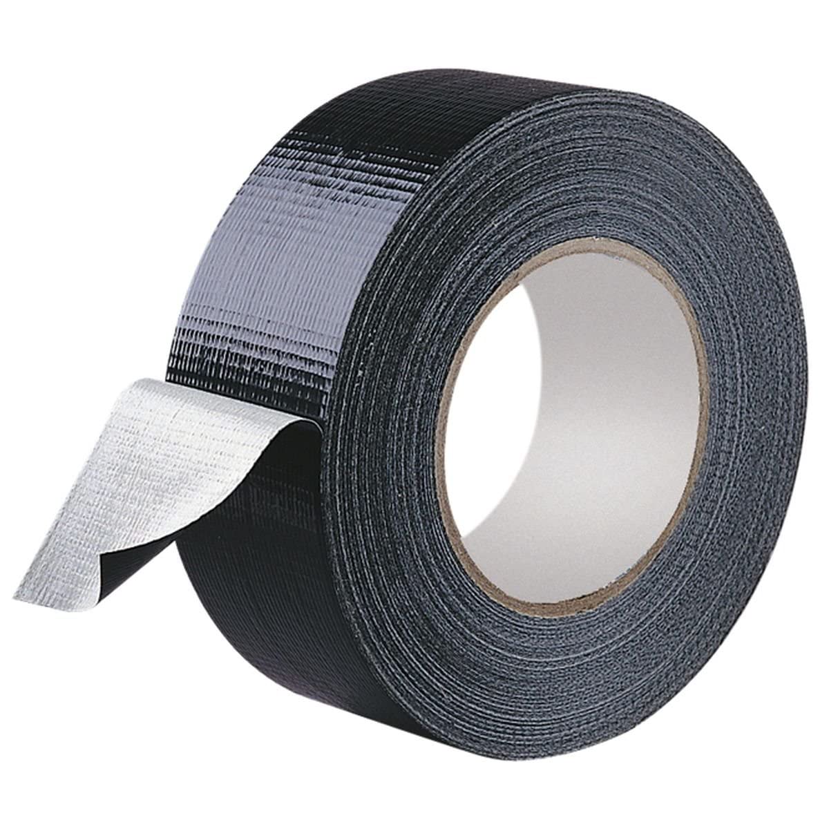 Black Gaffa Tape 50mm x 50m - Image 2