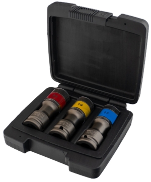Rema Tip Top 1/2" Drive Torsion Alloy Wheel Socket Set 3pc